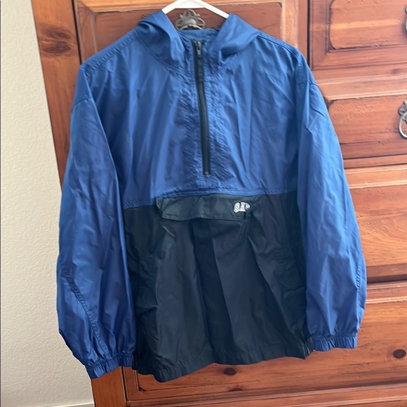 GAP Boy’s Blue and Black Windbreaker Jacket Size XXL - Picture 1 of 9